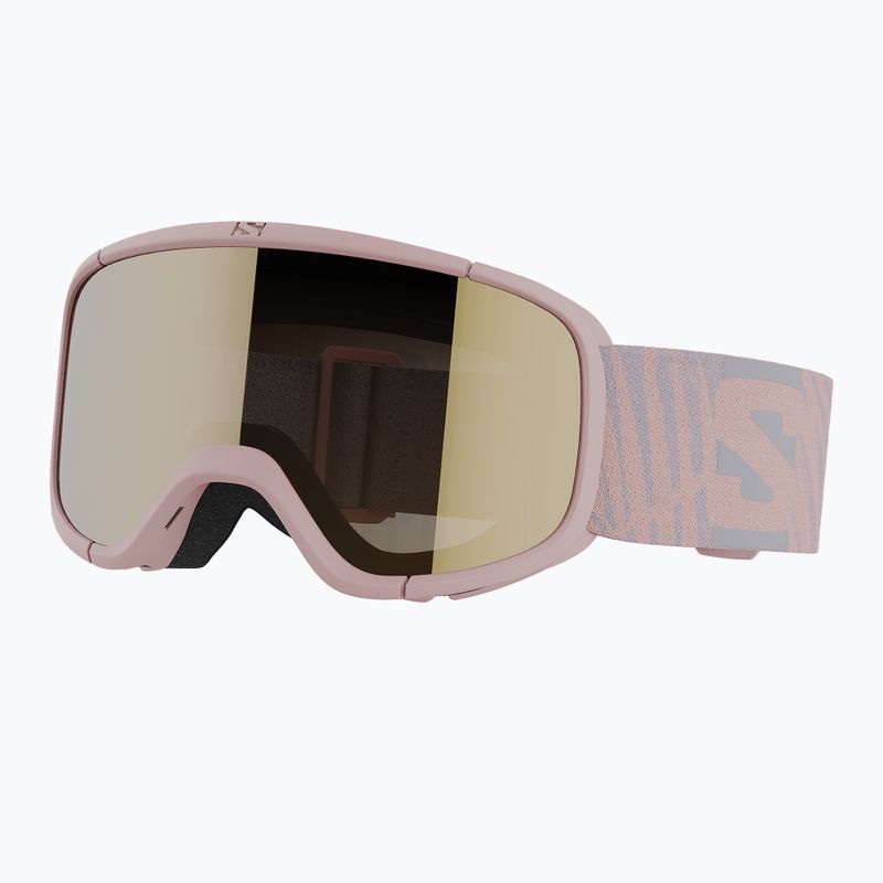 Salomon Lumi Flash tropical peach/flash gold children's ski goggles 5
