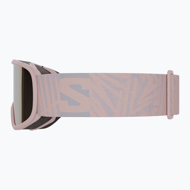 Salomon Lumi Flash tropical peach/flash gold children's ski goggles 6