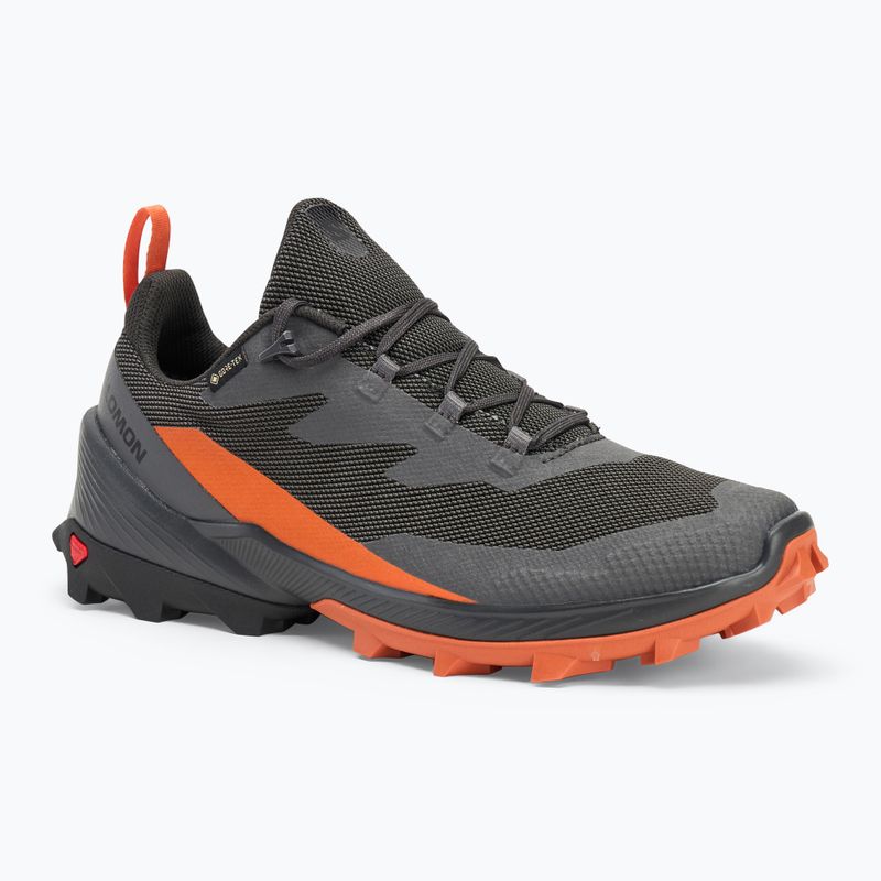 Men's trekking boots Salomon Cross Over 2 GTX magnet/ phantom/ spice route