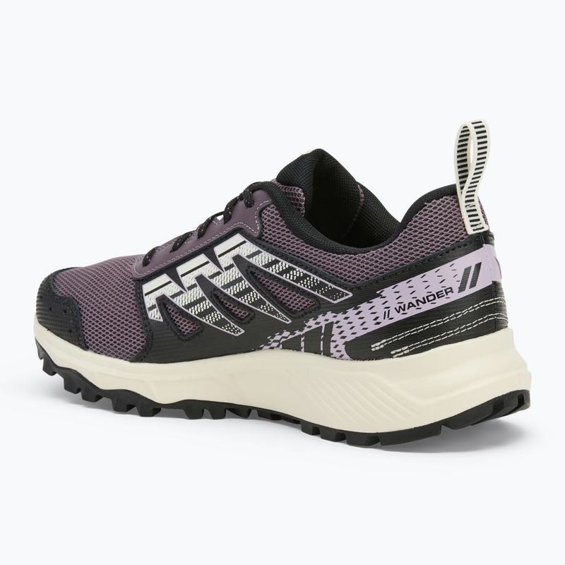 Women's running shoes Salomon Wander moonscape/black/pastel lilac 3