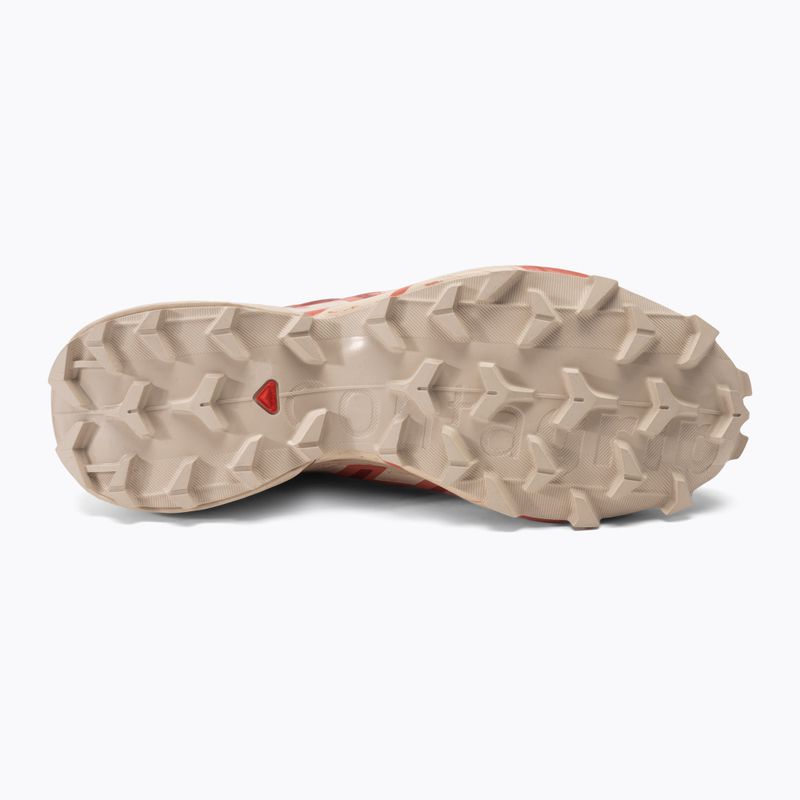 Women's running shoes Salomon Speedcross 6 GTX black/cow hide/faded rose 8