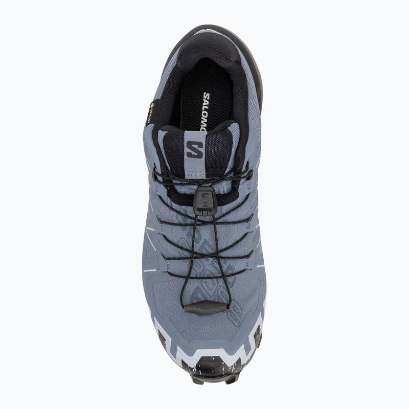 Women's running shoes Salomon Speedcross 6 GTX flint/black/heat 5