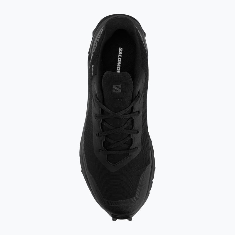 Women's running shoes Salomon Alphacross 5 GTX black/black/ebony 5