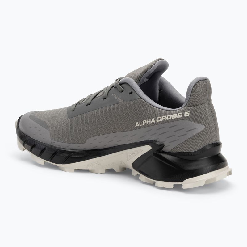 Men's running shoes Salomon Alphacross 5 pewter/black/ghost 3