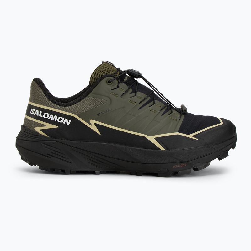 Men's running shoes Salomon Thundercoss GTXolive night/black/alpha 2