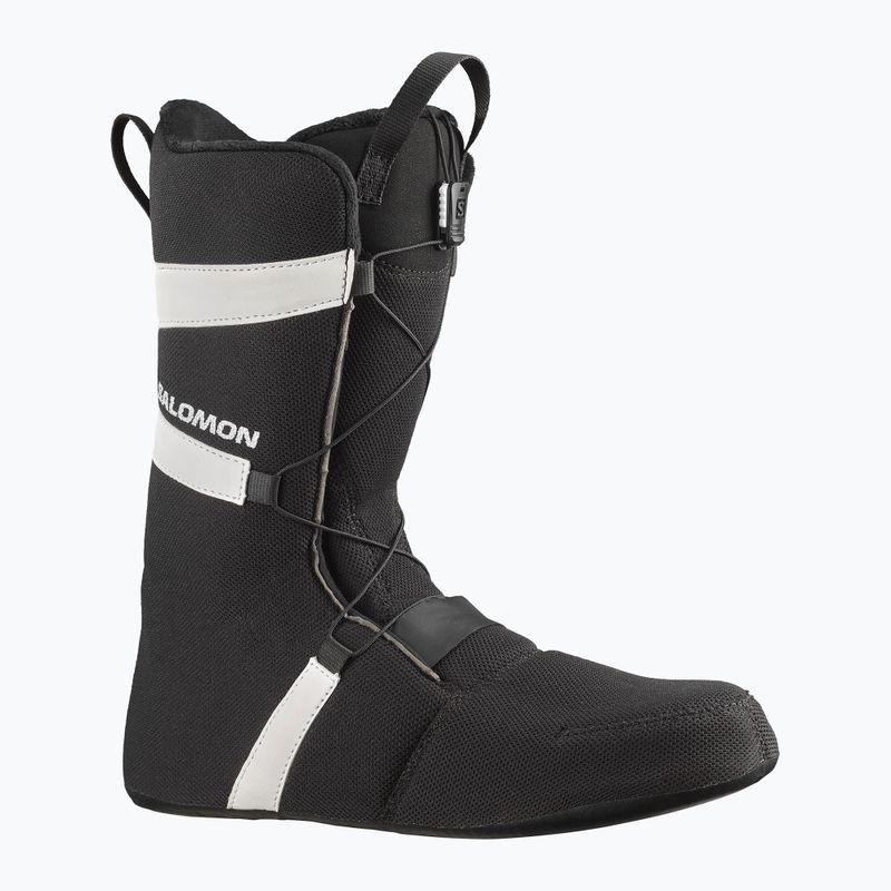 Men's Salomon Launch Boa SJ Boa black/black/white snowboard boots 9