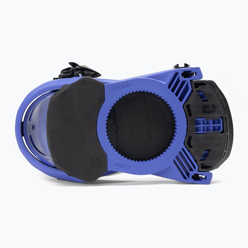 Snowboard bindings Salomon Rhythm race blue 3