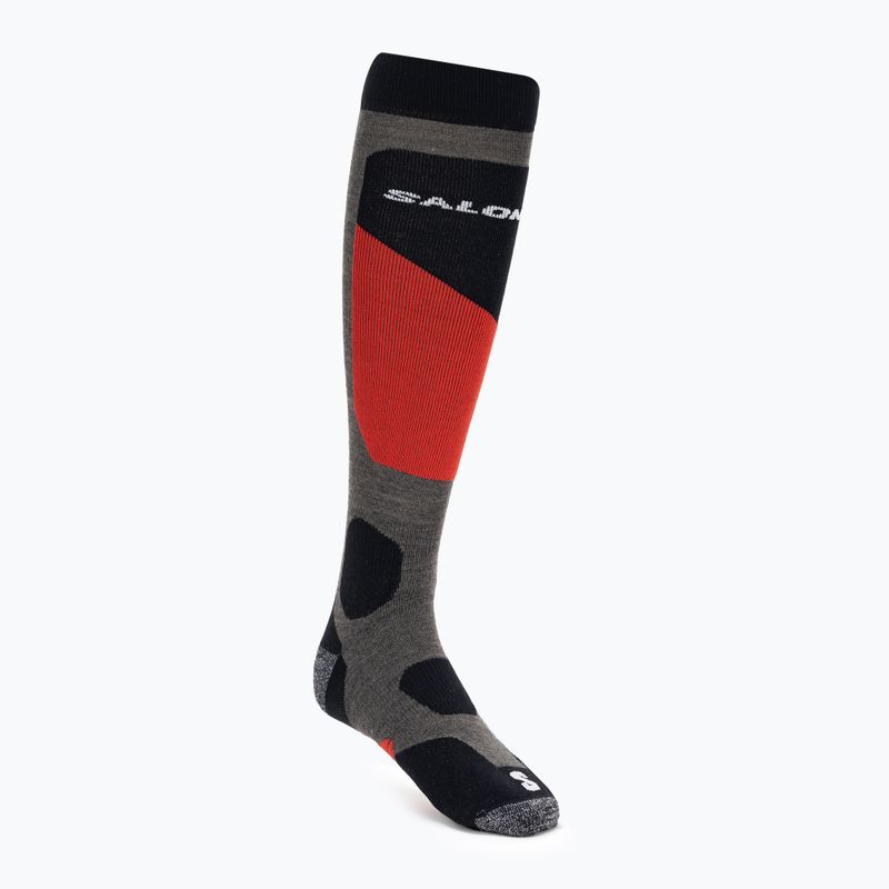 Salomon S/Access ski socks 2 pairs black/beluga 2