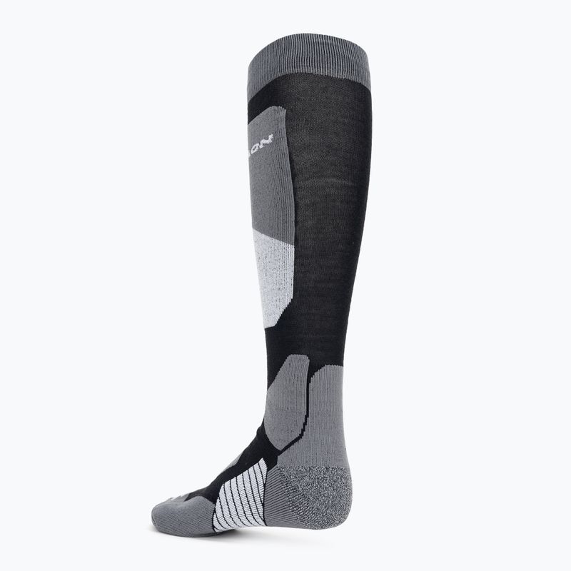 Salomon S/Access ski socks 2 pairs black/beluga 5
