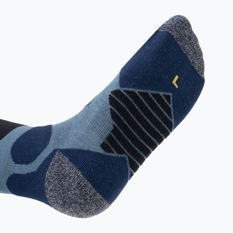 Salomon S/Access ski socks copen blue/sargasso sea/zinna 4