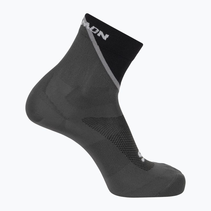 Salomon Pulse Ankle running socks black/ monument/ magnet