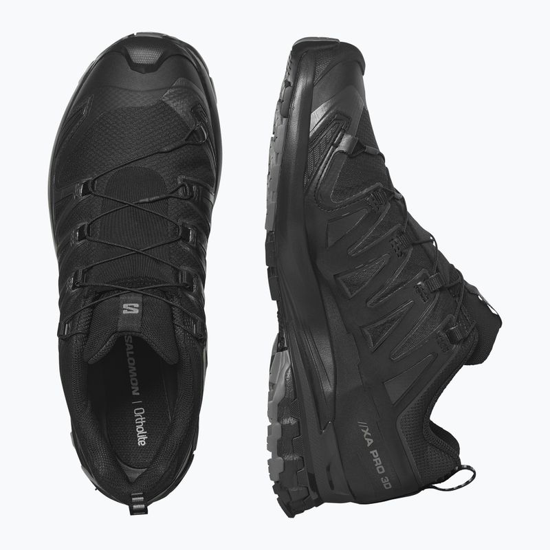 Men's running shoes Salomon XA Pro 3D V9 black/phantom/pewter 12