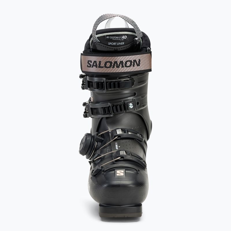 Women's ski boots Salomon S/Pro Supra Boa 95 W GW black/beluga/pink gold metallic 3