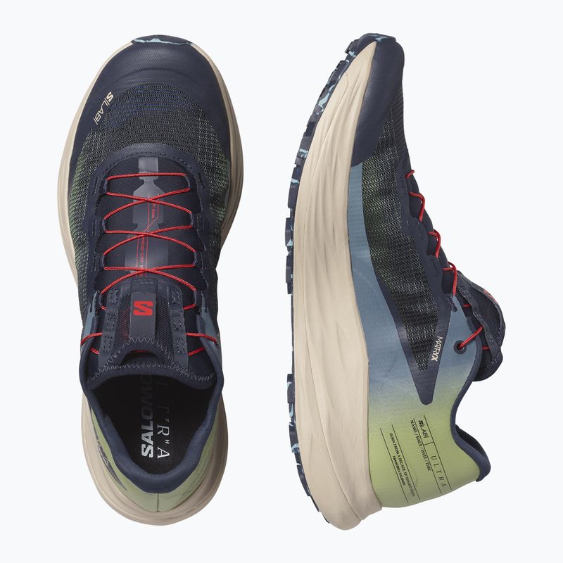 Running shoes Salomon S/Lab Ultra sage/cameo blue/night sky 8