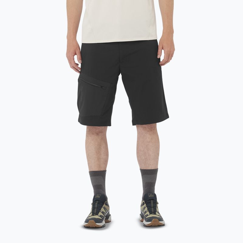 Men's trekking shorts Salomon Outerpath Utility deep black