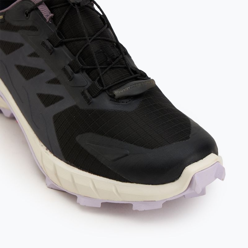 Women's running shoes Salomon Supercross 4 GTX black/vanilla ice /orchid petal 7