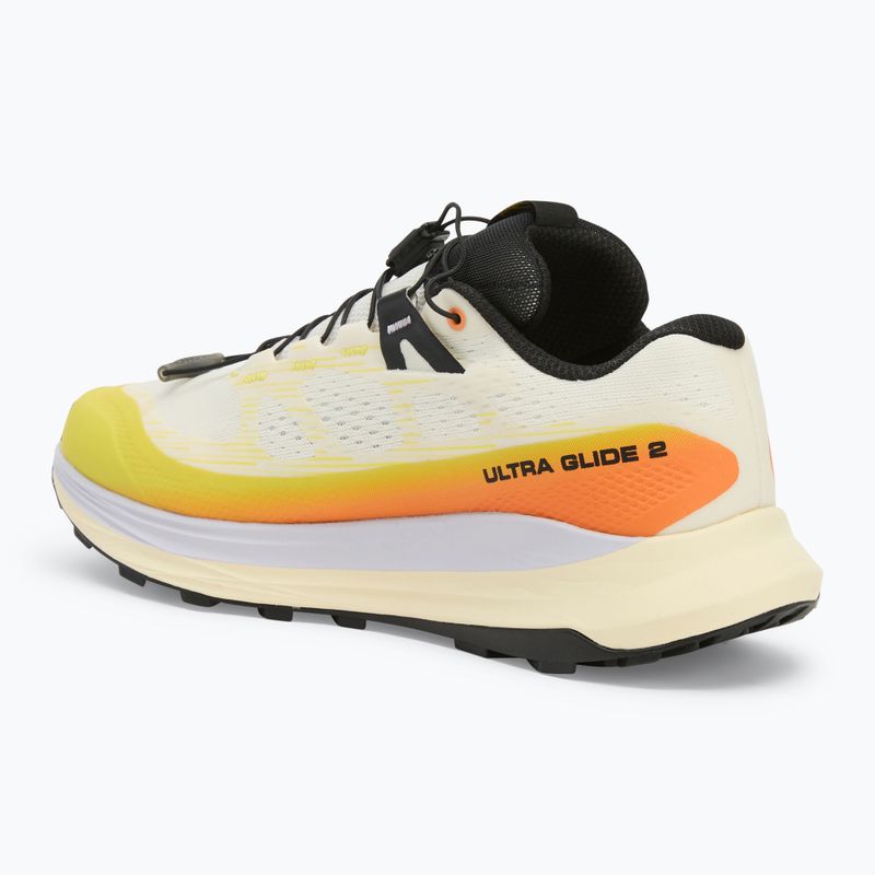 Salomon Ultra Glide 2 women's running shoes vanilla ice/sulphur spring/orchid peta 3