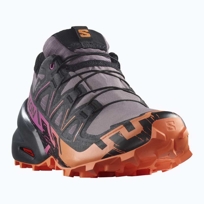Salomon Speedcross 6 GTX women's running shoes mnscap/black/bpa 8