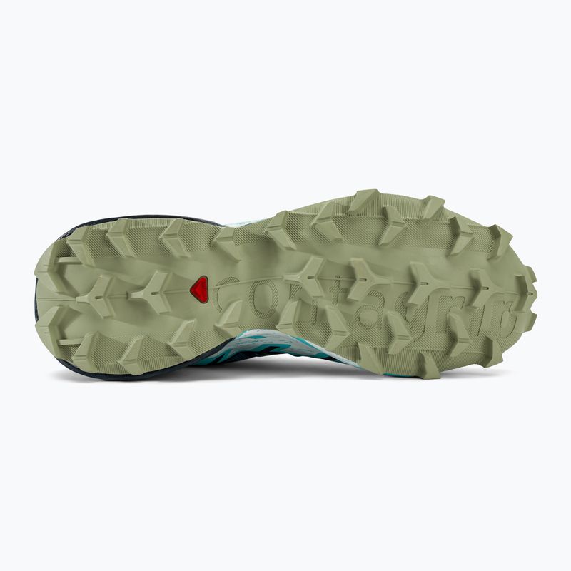 Salomon Speedcross 6 women's running shoes tahitian tide/carbon/tea 4