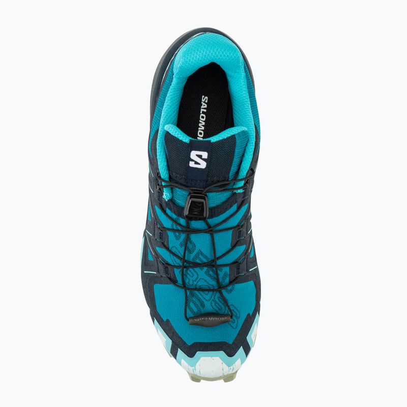 Salomon Speedcross 6 women's running shoes tahitian tide/carbon/tea 5