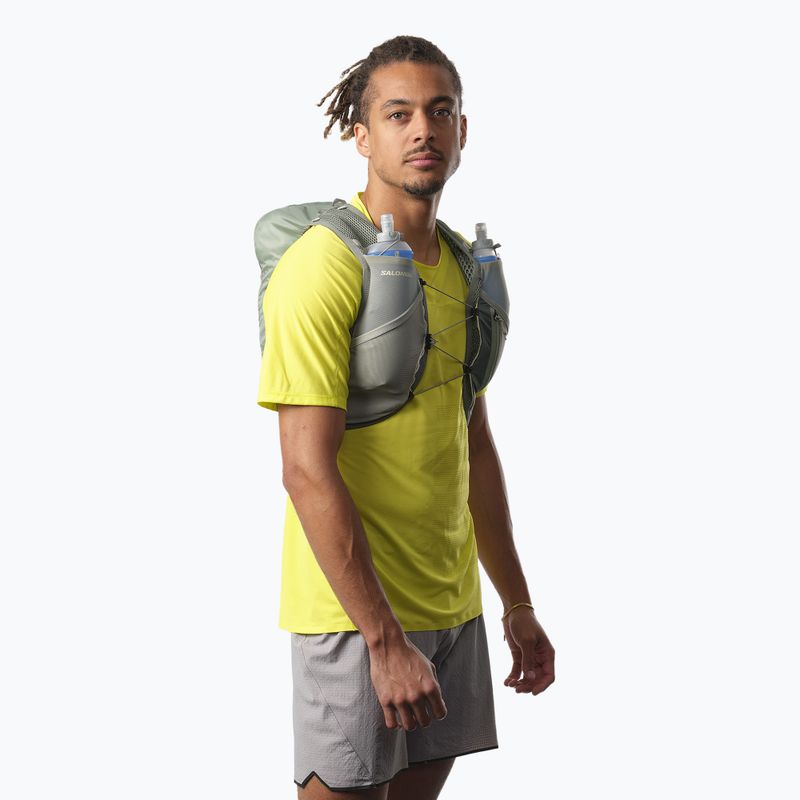 Running vest Salomon Active Skin 8 Set laurel wreath/lily pad/aloe wash 3