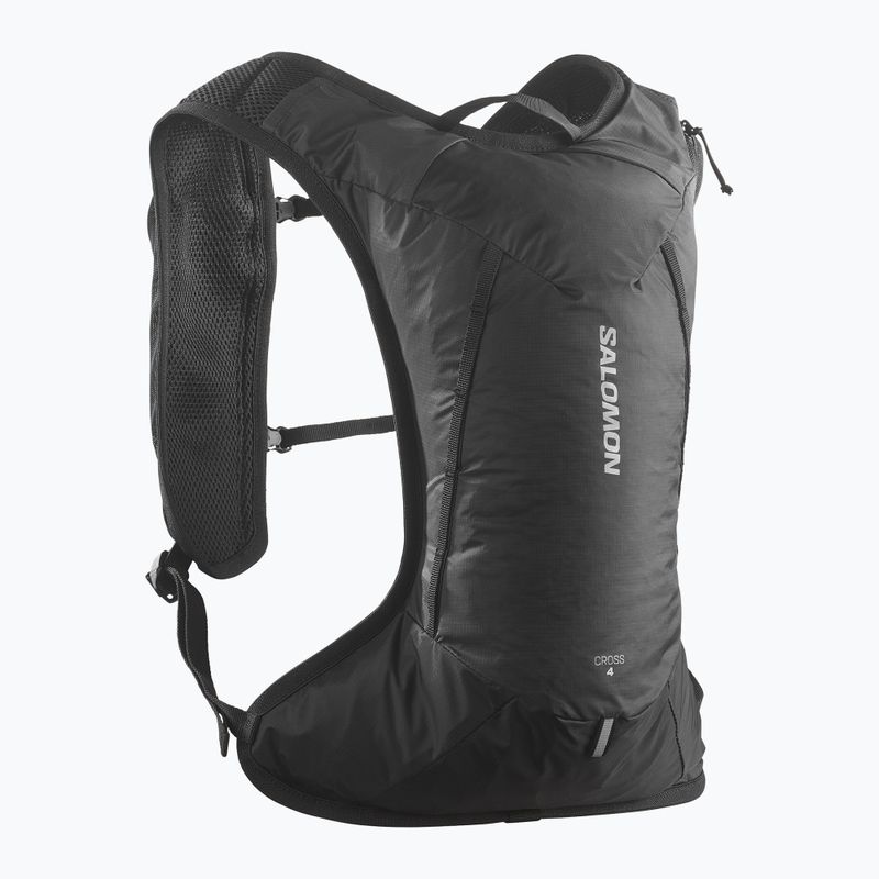 Salomon Cross 4 l black running backpack