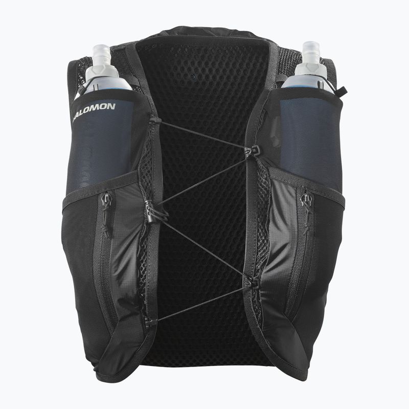 Women's running vest Salomon Active Skin 12 Set black/metal