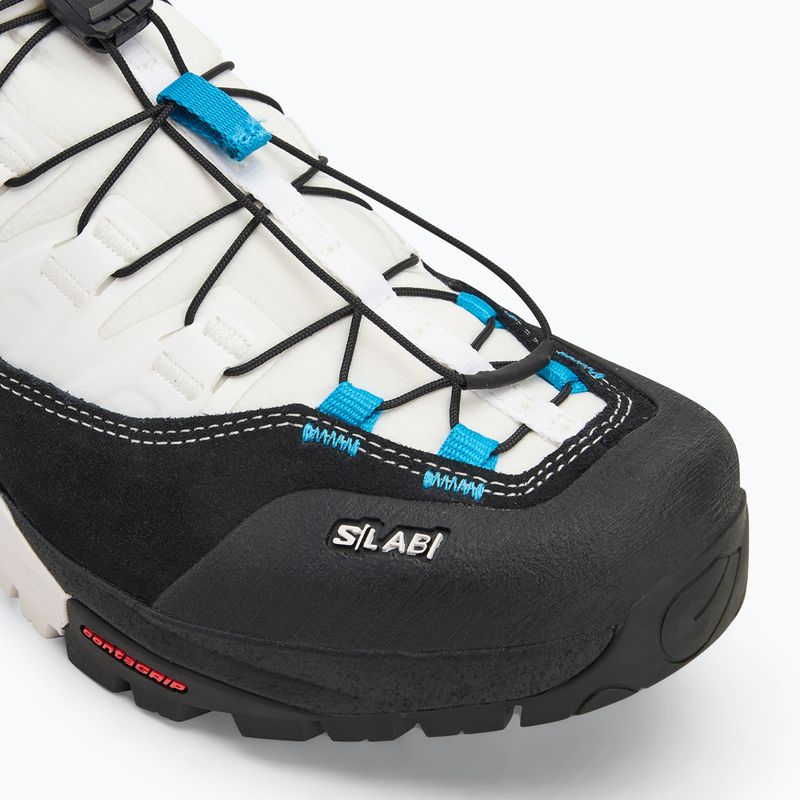 Hiking boots Salomon S/LAB Alpinway white/black/transcend blue 7