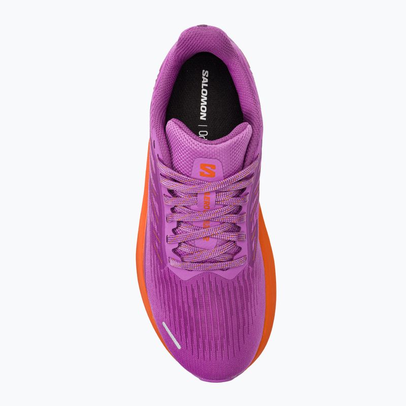 Women's running shoes Salomon Aero Blaze 2 iris orchid/dragon fire/sulphur spring 6