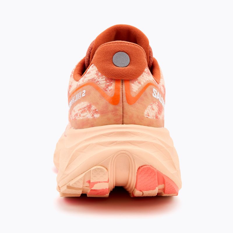 Salomon Aero Glide 2 women's running shoes spice route/peach quartz/fresh salmon 6