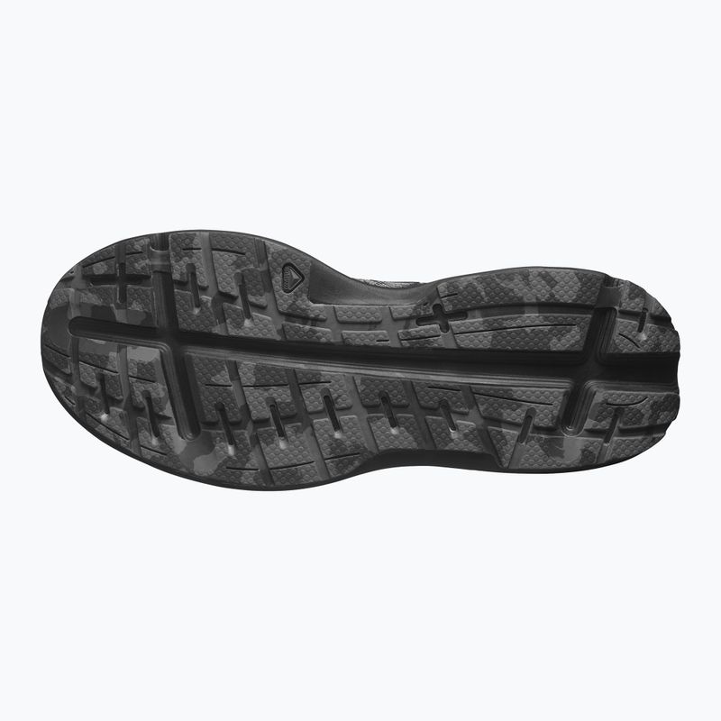 Men's running shoes Salomon Aero Glide 2 black/phantom/ghost grey 12