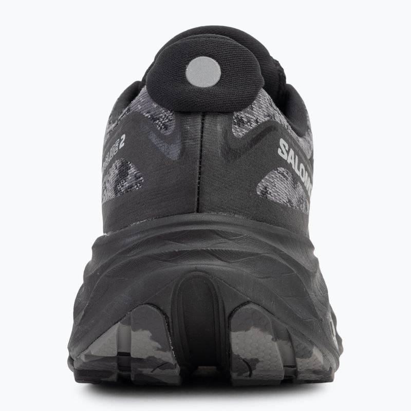 Men's running shoes Salomon Aero Glide 2 black/phantom/ghost grey 6