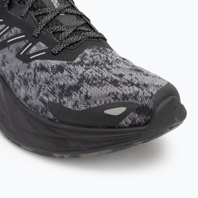 Men's running shoes Salomon Aero Glide 2 black/phantom/ghost grey 7