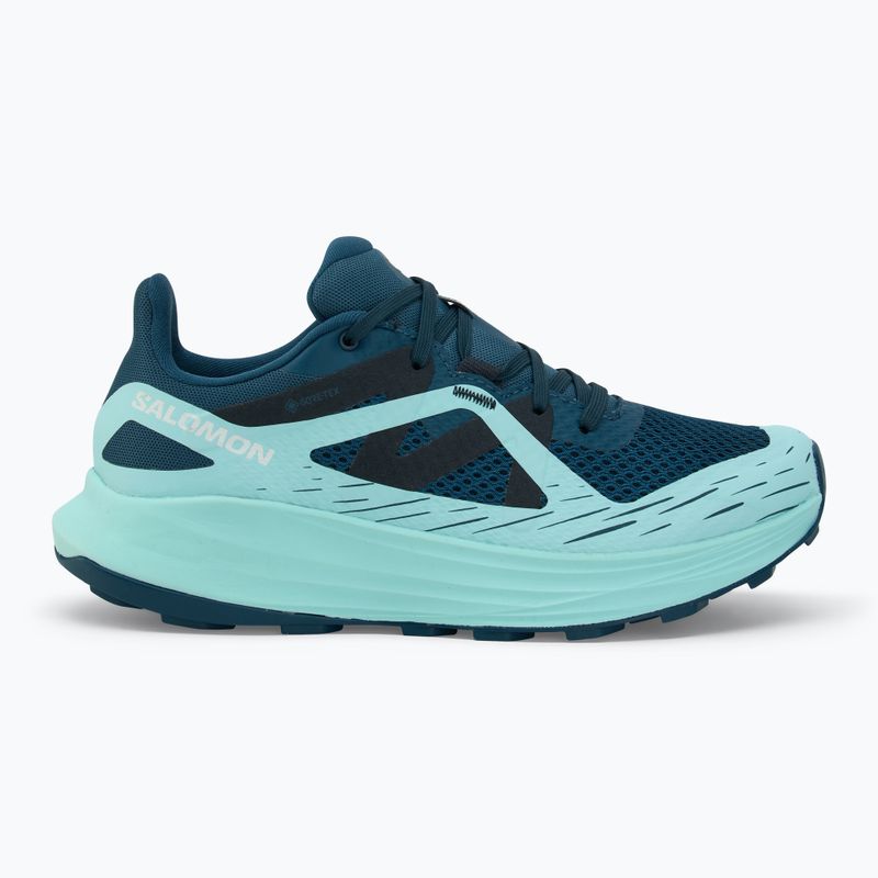 Women's running shoes Salomon Ultra Flow GTX deep dive/tanager turquoise/carbon 2