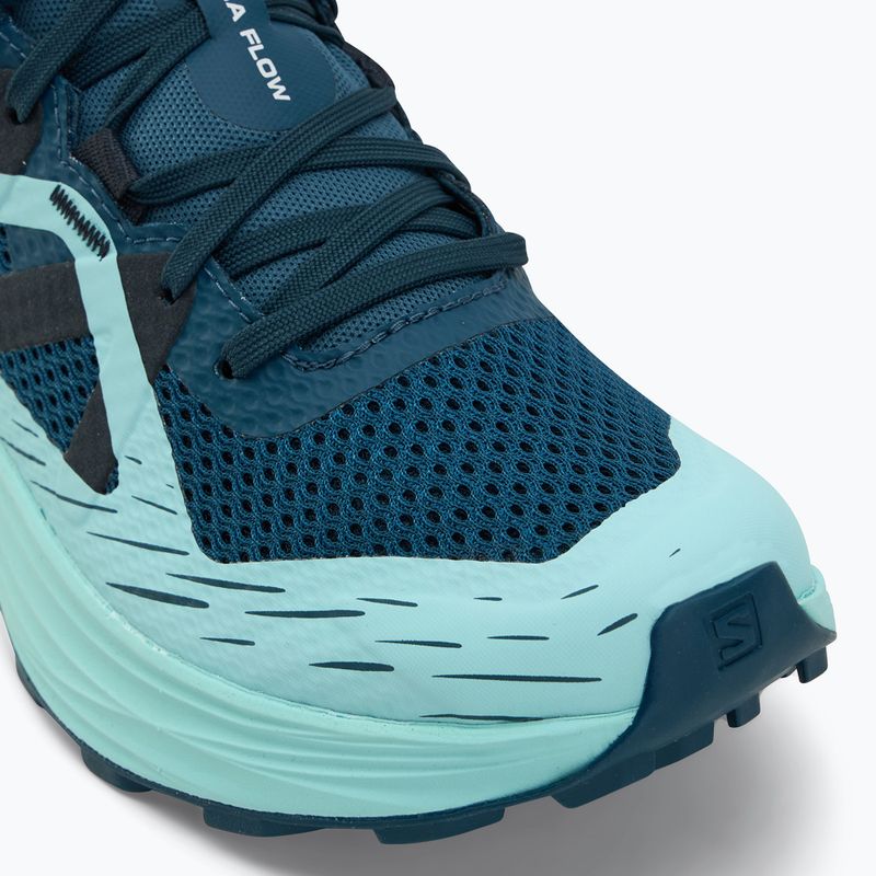 Women's running shoes Salomon Ultra Flow GTX deep dive/tanager turquoise/carbon 7