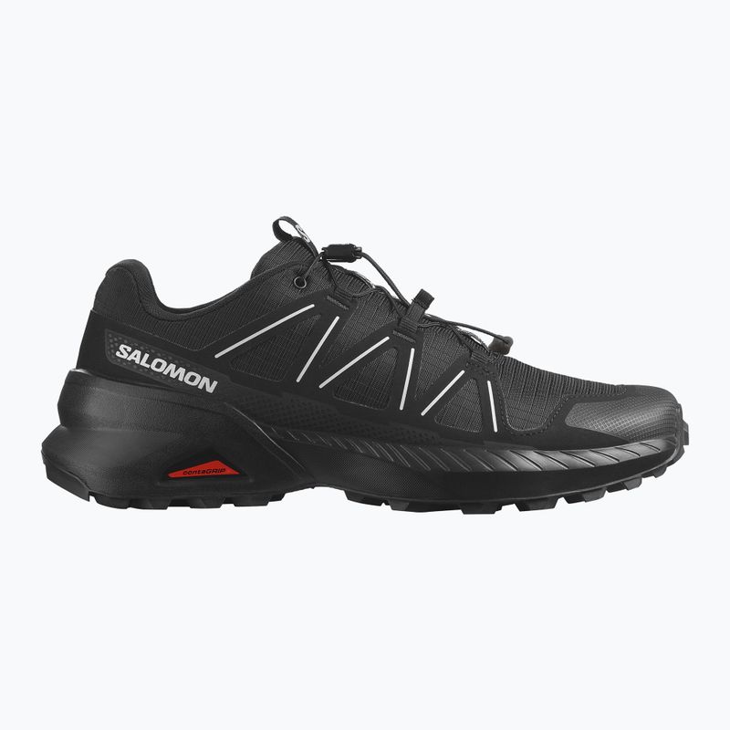 Men's running shoes Salomon Speedcross Peak black/black/glacier gray 2