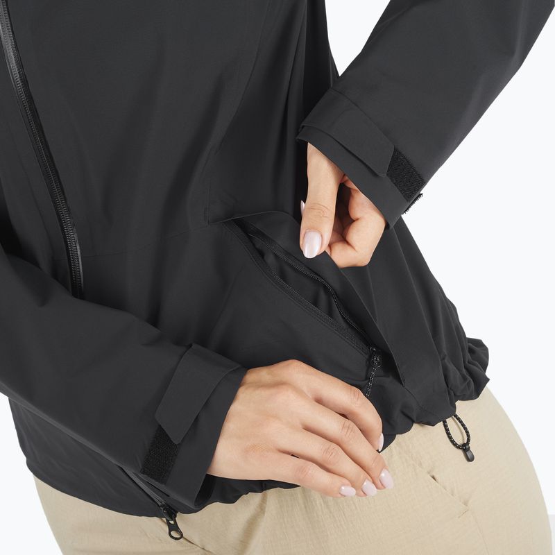 Women's wind jacket Salomon Outerpath 2.5L deep black 6