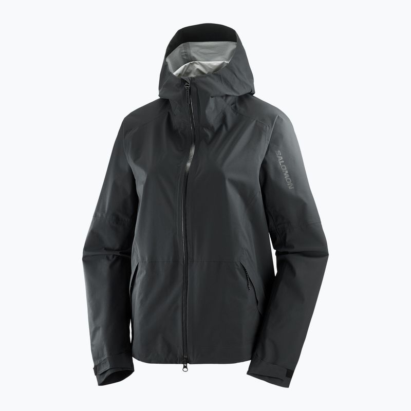 Women's wind jacket Salomon Outerpath 2.5L deep black 7