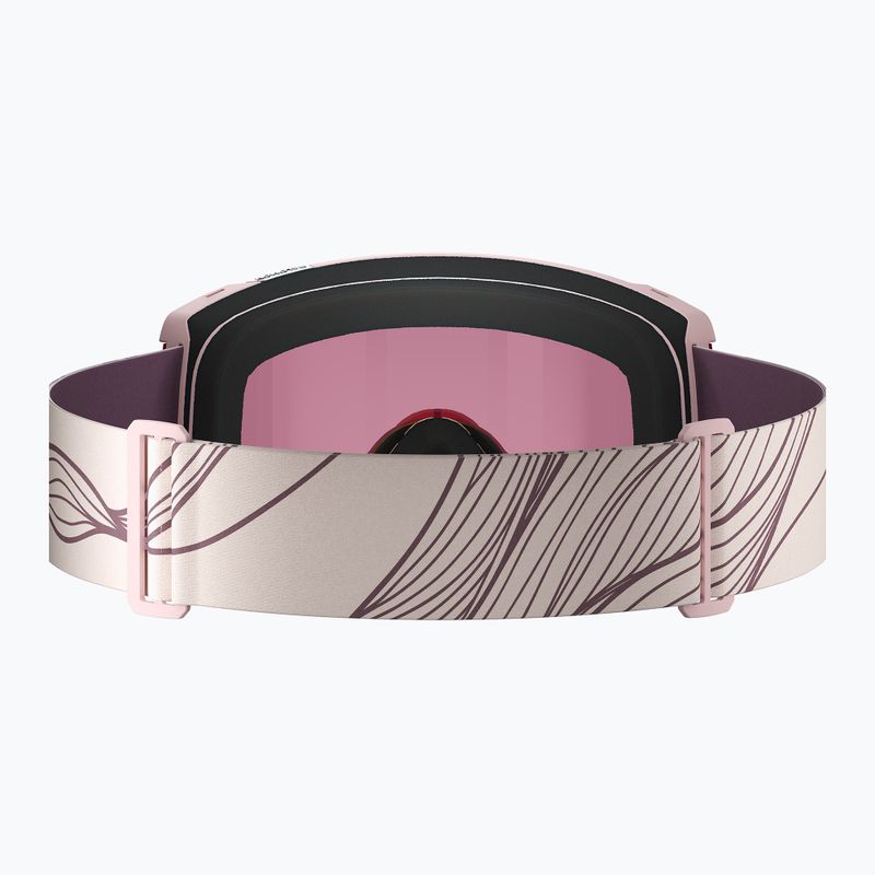 Salomon S/View ski goggles heavenly pink/ml ruby 3