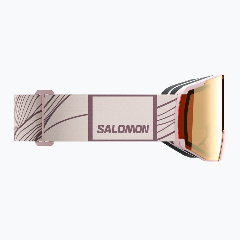 Salomon S/View ski goggles heavenly pink/ml ruby 4