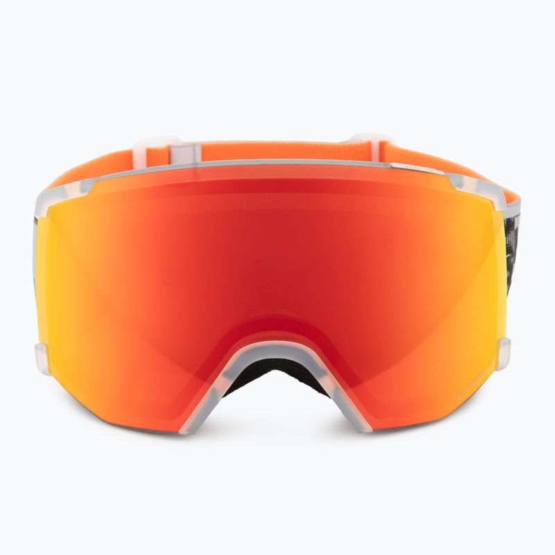 Salomon S/View translucent frozen/ml mid red ski goggles 3