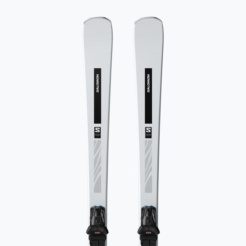 Women's downhill skis Salomon S/Max N°4 + bindings M10 GW white/ivory cream met. 4