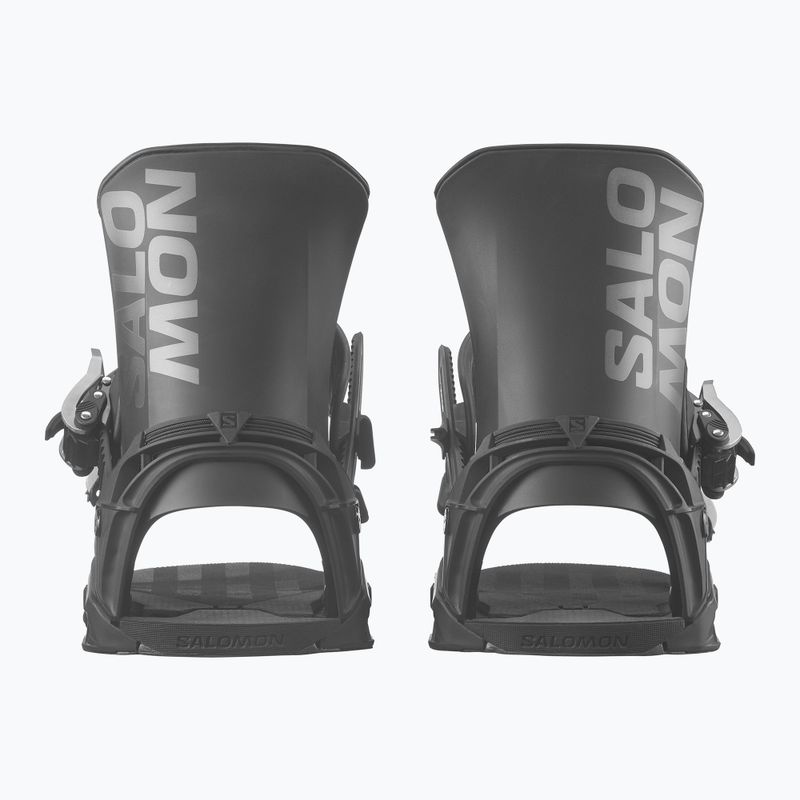 Men's snowboard bindings Salomon District black 3