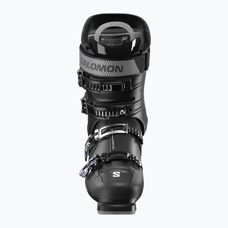 Women's ski boots Salomon S/Pro Supra 80 W GW black/silver met./sweet lavender 8