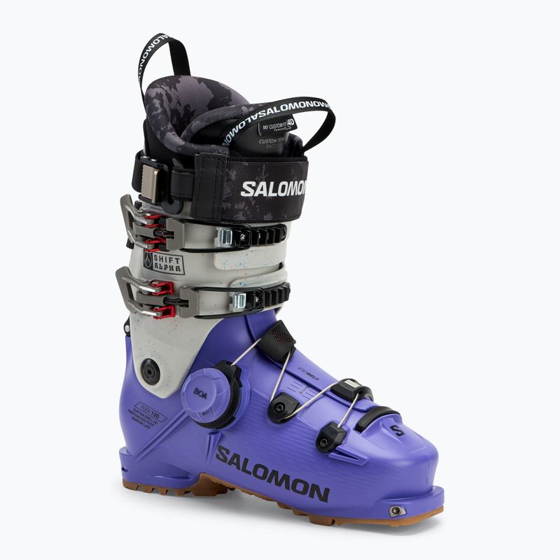 Men's ski boots Salomon Shift Alpha Boa 130 ultra violet/black/black