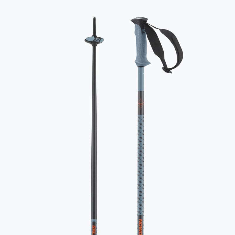 Salomon Polar Pro ski poles copen blue 2