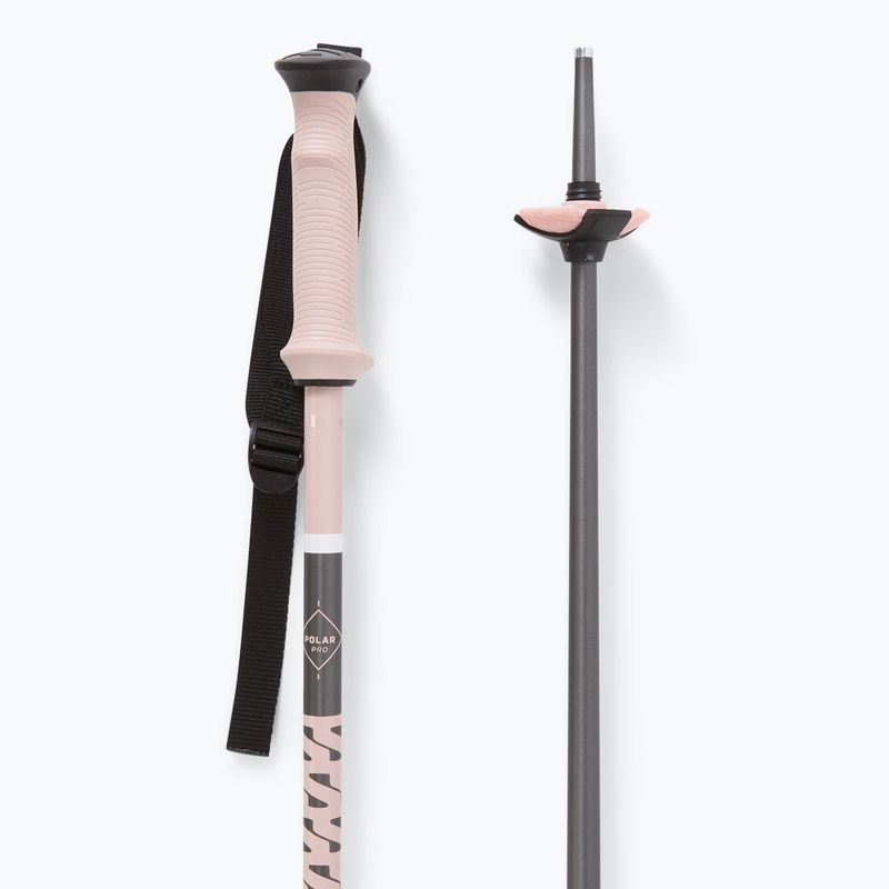 Salomon Polar Pro ski poles rose gold 3