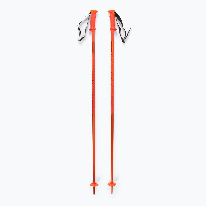 Salomon Polar cherry tomato ski poles
