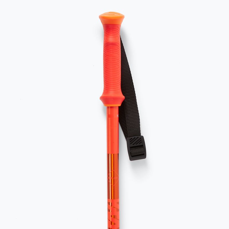 Salomon Polar cherry tomato ski poles 2