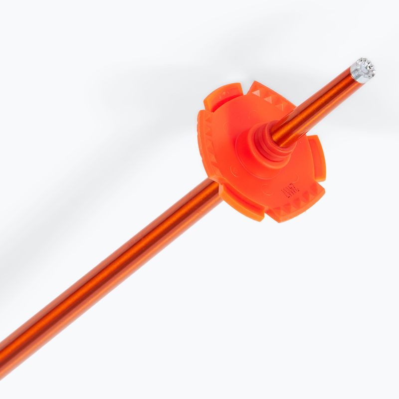 Salomon Polar cherry tomato ski poles 5